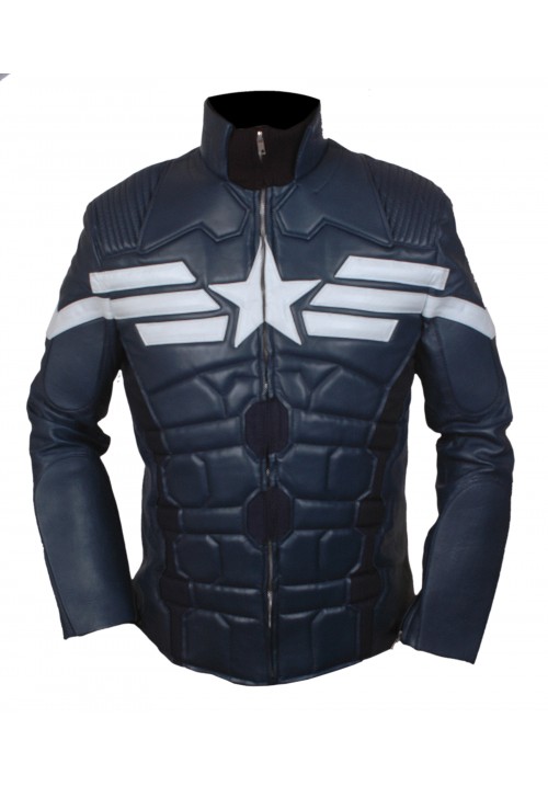 Men's Captain America winter Jacket
